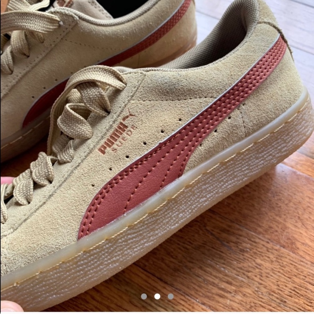 PUMA suede sneakers